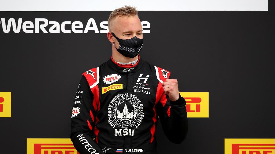 Nikita Mazepin pode ser punido após publicar um vídeo dele assediando uma modelo - Joe Portlock/Formula 1 via Getty Images