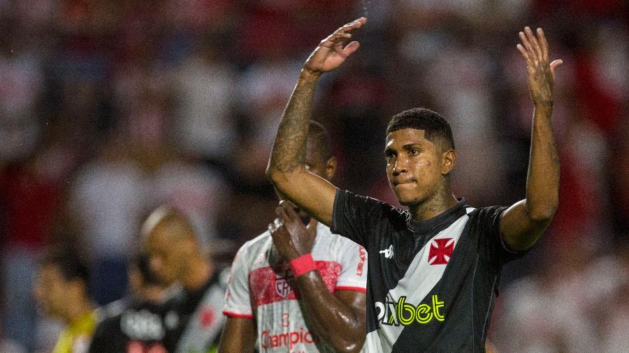 Raniel marcou, mas o Vasco ficou apenas no empate em 1 a 1 com o CRB pela segunda rodada da Série B - Daniel Ramalho / Vasco