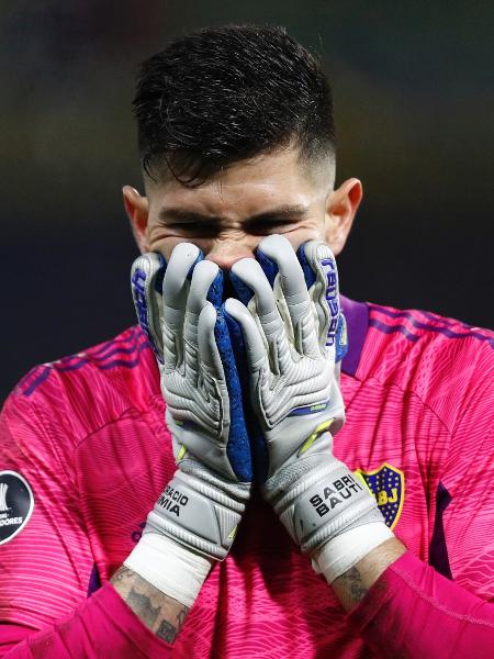 Rossi, goleiro do Boca Juniors, durante disputa de pênaltis contra o Corinthians - Agustin Marcarian/Reuters