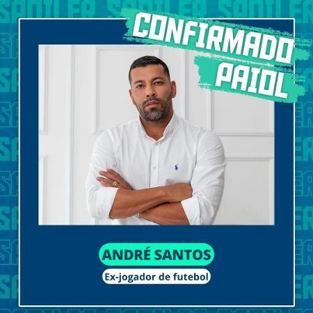 André Santos, ex-Flamengo, participa do realilty show Fazenda 14 - Reprodução/Twitter