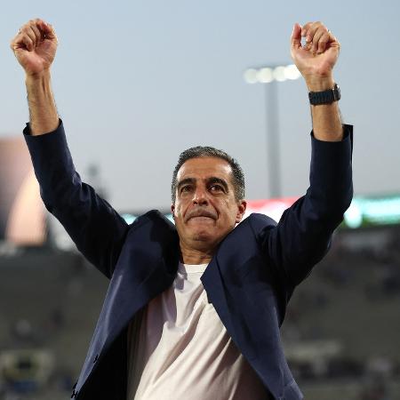 Renato Paiva, técnico do Botafogo, comemora vitória sobre o PSG, no Mundial Renato Paiva, técnico do Botafogo, comemora vitória sobre o PSG, no Mundial