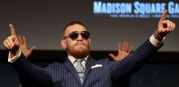 McGregor foi a principal estrela do retorno do UFC a Nova York em novembro  - Michael Reaves/Getty Images