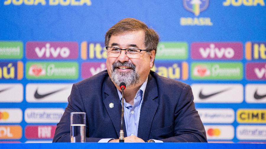 Mesmo após a saída de Vadão, Marco Aurélio Cunha segue como coordenador de futebol feminino da CBF - Rener Pinheiro / MoWA Press