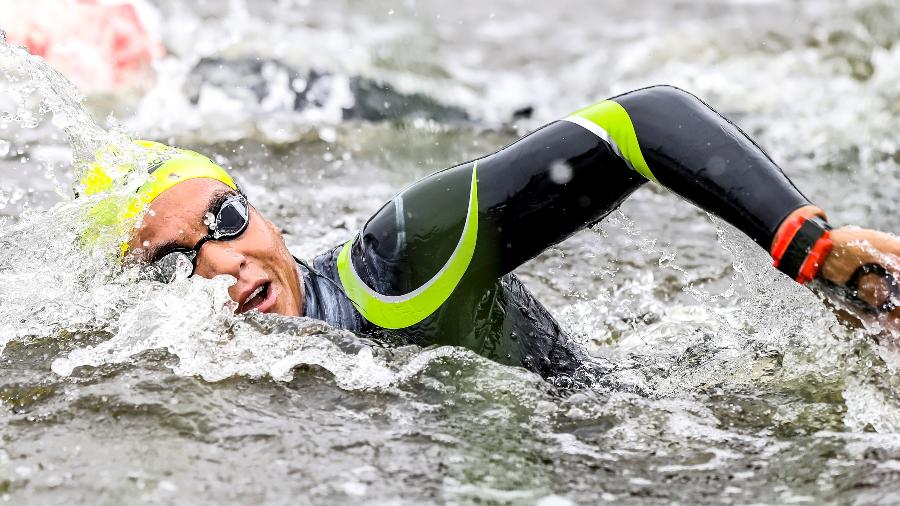 Ana Marcela Cunha na maratona aquática dos Jogos Pan-Americanos de Lima - Wander Roberto/COB