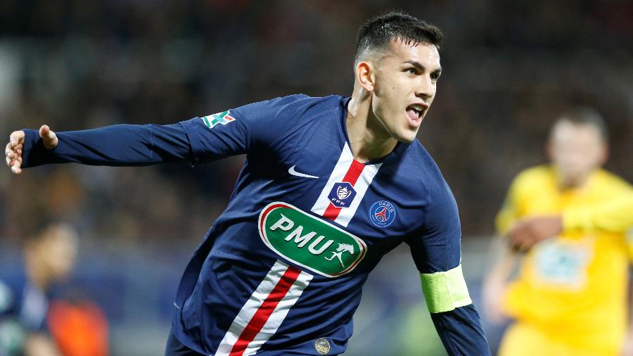 Leandro Paredes afirmou, no entanto, que está "feliz" em defender a camisa da equipe francesa - Regis Duvignau/Reuters