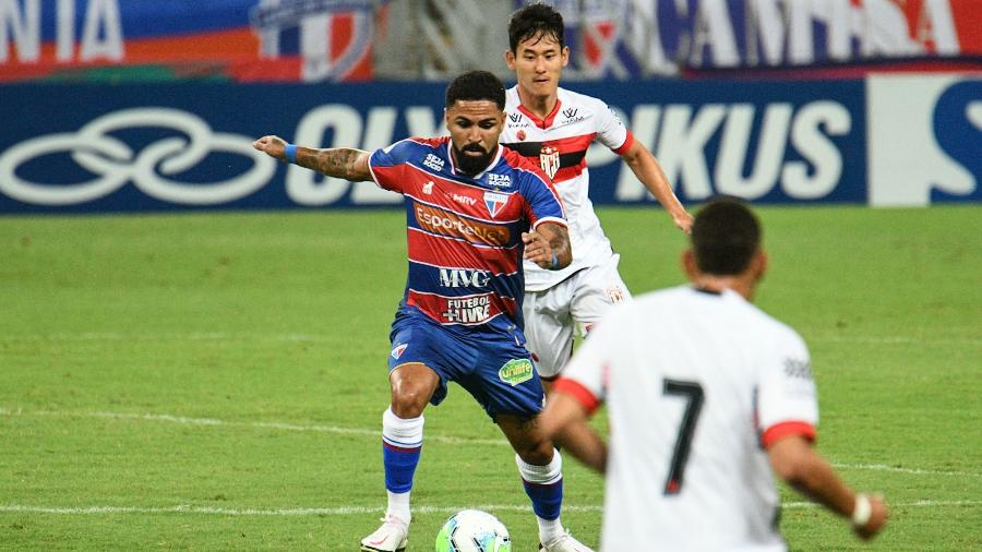 Fortaleza e Atlético-G empataram sem gols no jogo do primeiro turno, no Castelão - Kely Pereira/AGIF