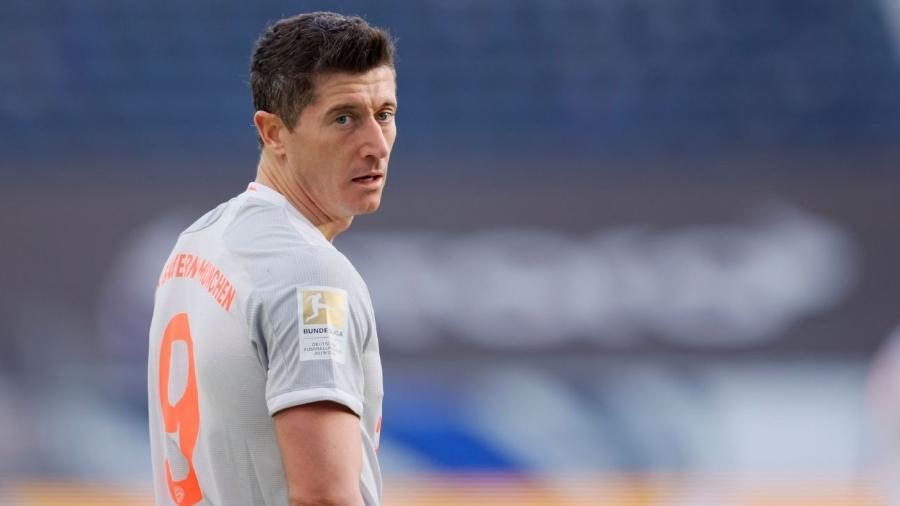 Lewandowski não enfrentará o PSG nas quartas de final da Liga dos Campeões - Getty Images
