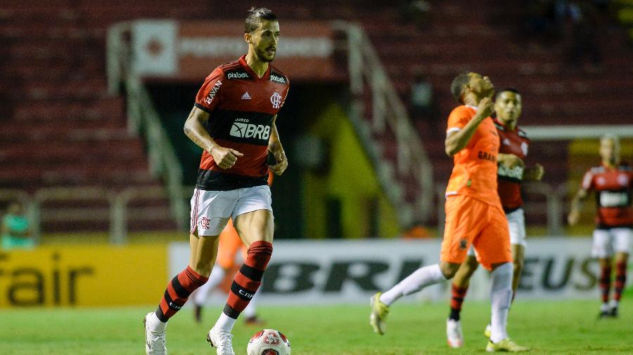 Gustavo Henrique em partida diante do Nova Iguaçu - Marcelo Cortes / Flamengo