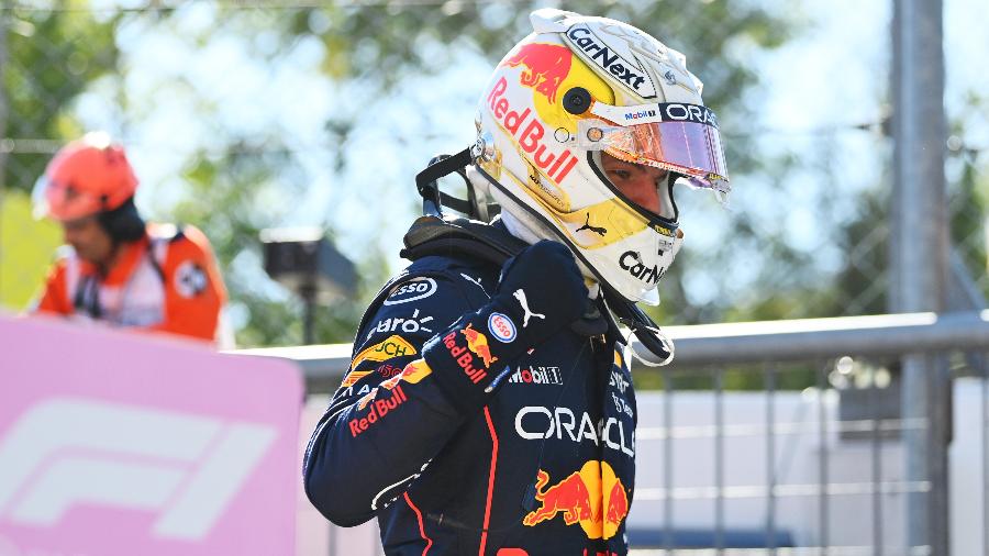 Max Verstappen comemora vitória no GP da Itália de Fórmula 1 - Dan Mullan/Getty Images
