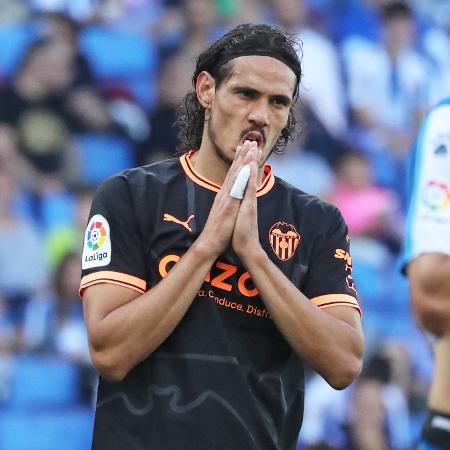 Cavani se transferiu para o Valencia nesta temporada  - NurPhoto/NurPhoto via Getty Images