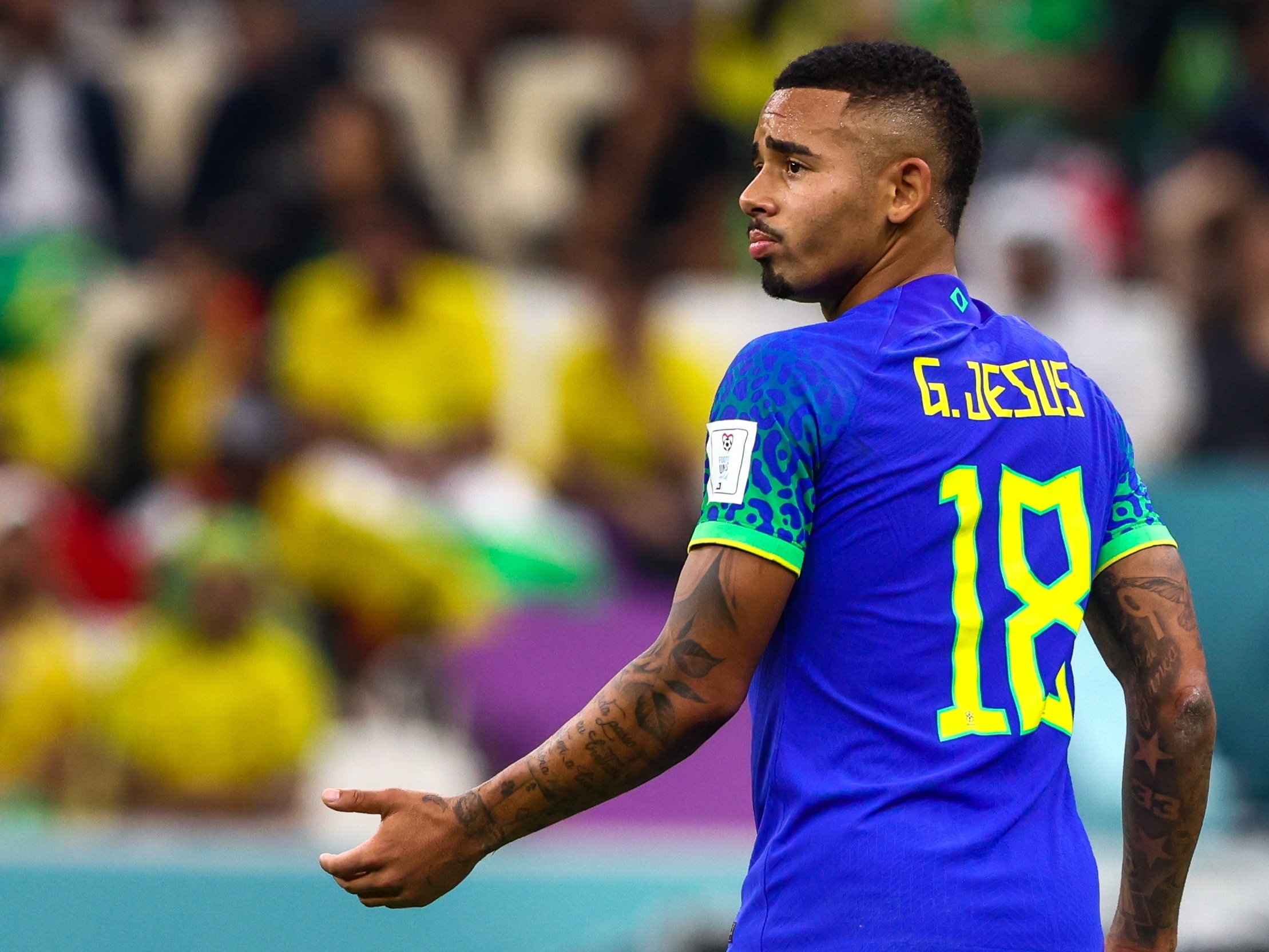 Gabriel Jesus: Arsenal vai fazer novos exames e não descarta cirurgia