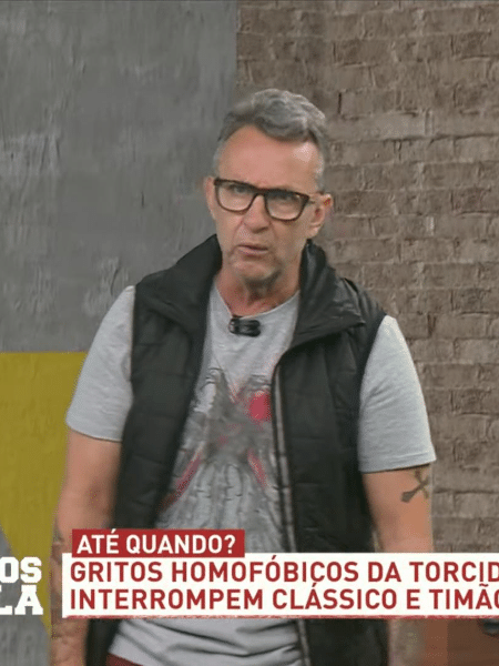 Neto critica cantos homofóbicos proferidos pela torcida do Corinthians - Reprodução/YouTube