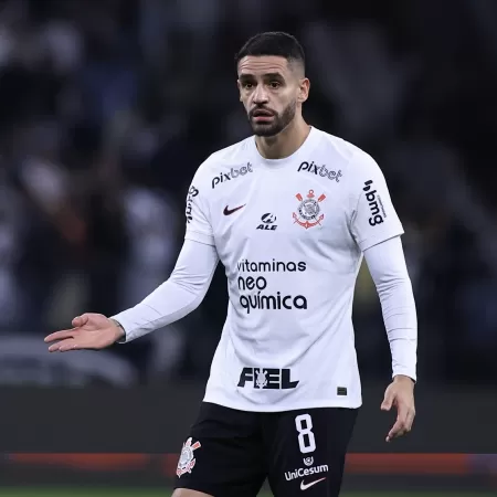 Camisa Corinthians – Renato Augusto – Paulistão 2023 – Santos x Corinthians  – Usado e Autografado Pelo Craque – Play For a Cause