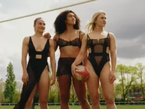 Campanha é alvo de críticas por ensaio com atletas olímpicas só de lingerie
