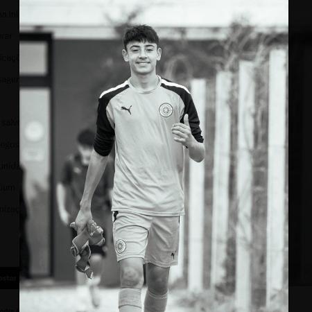 Geral Froste, goleiro do sub-14 do Montevideo City, foi morto a tiros no Uruguai - Reprodução X