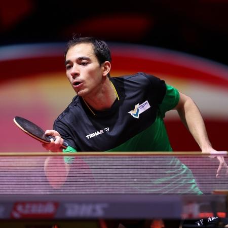 Hugo Calderano disputa a final do Mundial de tênis de mesa Hugo Calderano disputa a final do Mundial de tênis de mesa