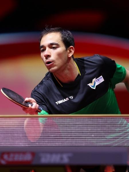 Hugo Calderano derrota tunisiano e vai à terceira rodada Hugo Calderano derrota tunisiano e vai à terceira rodada