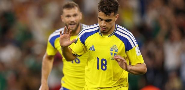 Suécia goleia Tunísia por 5 a 1 na estreia da Copa do Mundo
