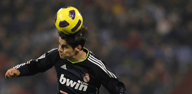 Álvaro Morata em ação na primeira passagem pelo Real Madrid - Angel Martinez/Getty Images