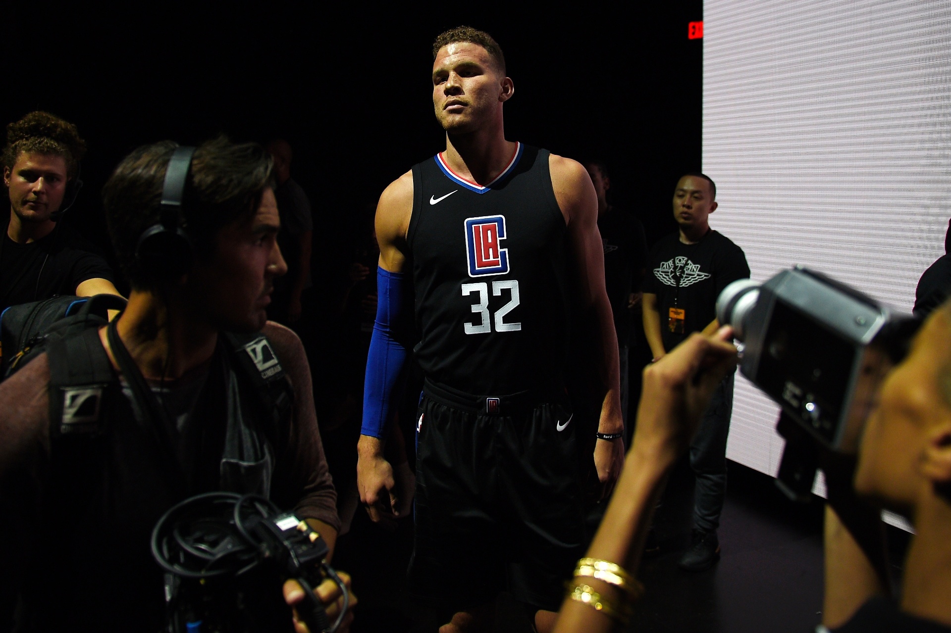 Uniforme do Los Angeles Clippers - Kelvin Kuo-USA TODAY Sports