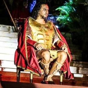 Ney Paraíba como Pôncio Pilatos - Reprodução/Facebook - Reprodução/Facebook
