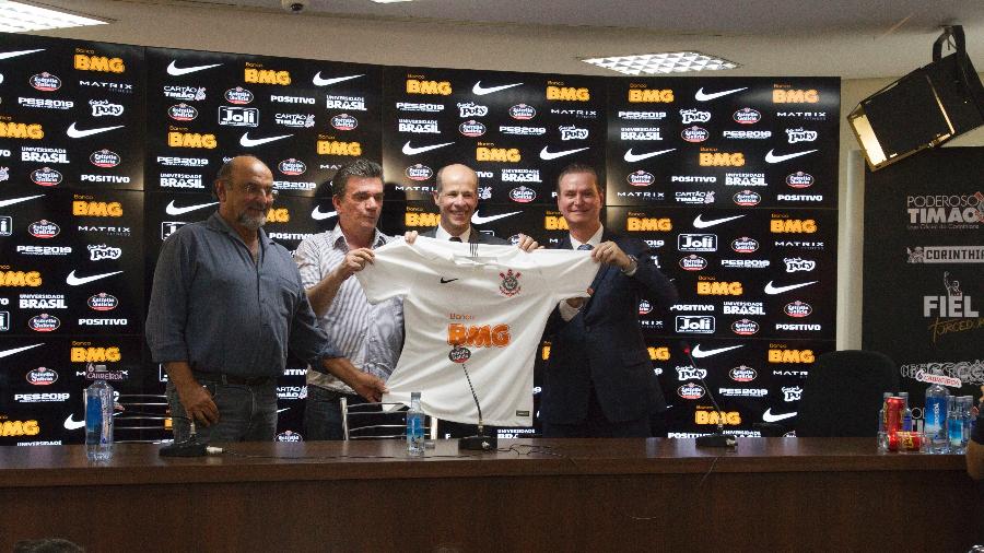 Corinthians e BMG divulgam detalhes do patrocínio válido por cinco anos - Daniel Augusto Jr. / Agência Corinthians