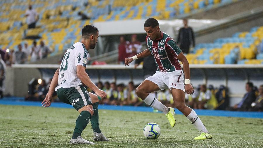 Fluminense e Palmeiras se enfrentam às 21h30 no Maracanã pelo Campeonato Brasileiro 2020 - Lucas Mercon/Fluminense FC
