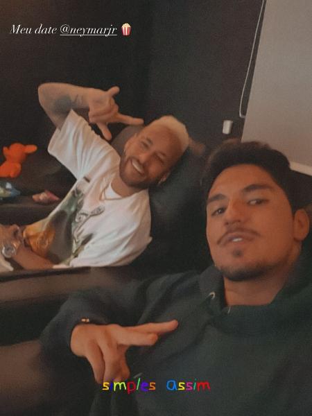 Neymar e Gabriel Medina curtem folga juntos no Brasil - Reprodução/Instagram