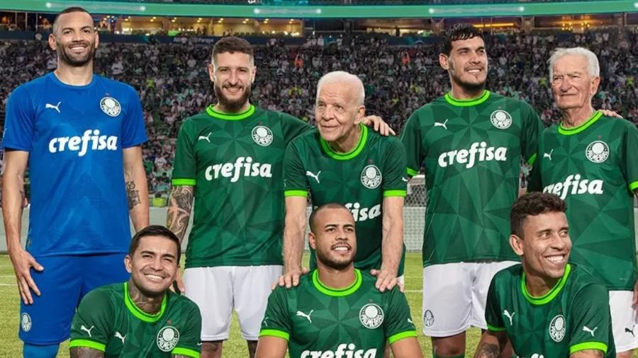 Nova camisa 1 do Palmeiras para 2023 terá três modelos diferentes - Reprodução