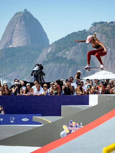 Leticia Bufoni voltou a competir no skate no Red Bull Rio Conquest  - Marcelo Maragni/Red Bull Content Pool 