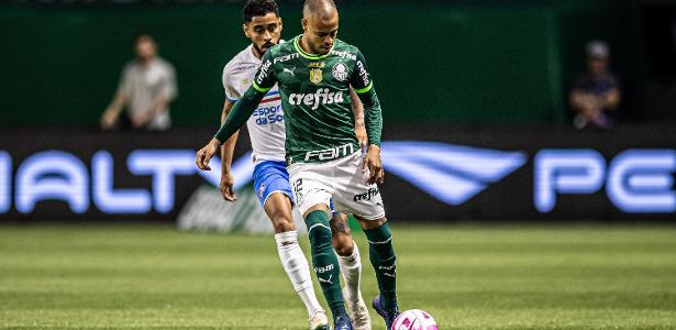 CBF altera horário da partida entre Palmeiras e Bahia no Brasileirão.