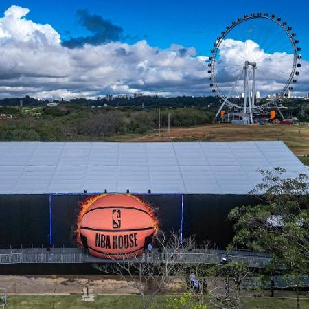 NBA House está no Parque Villa-Lobos pela primeira vez NBA House está no Parque Villa-Lobos pela primeira vez