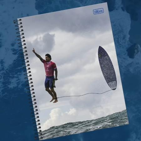 Foto icônica de Gabriel Medina vira capa de caderno