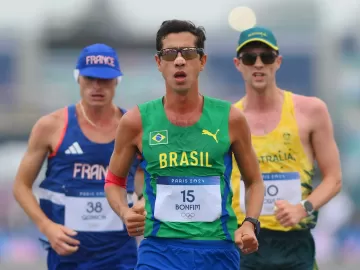 Caio reconhece rivais melhores após 7º lugar: 'Messi e Cristiano da marcha'