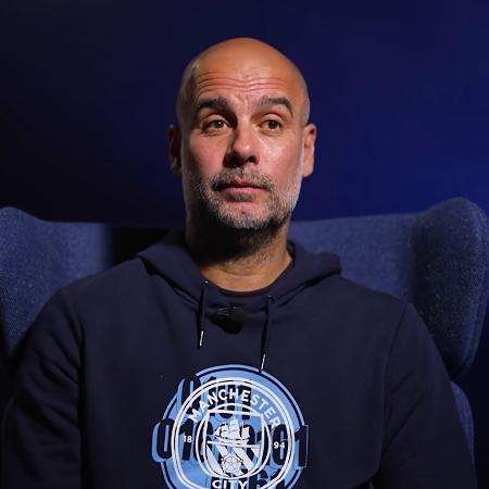 Pep Guardiola em entrevista à TV Sky Sports - Reprodução/Sky Sports