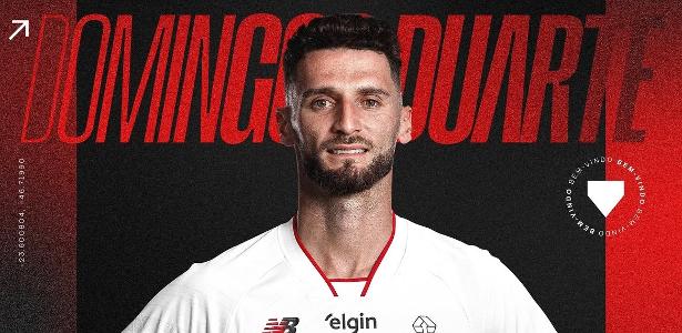 São Paulo anuncia a contratação do zagueiro português Domingos Duarte