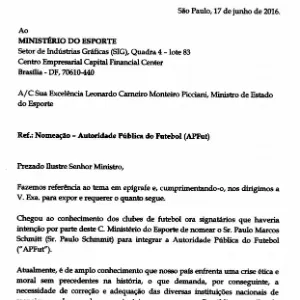 Ministério - Reprodução - Reprodução
