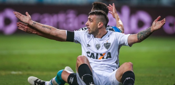 Lucas Pratto, do Atlético-MG, é cobiçado por outros clubes, entre eles o Palmeiras - JEFFERSON BERNARDES/AFP
