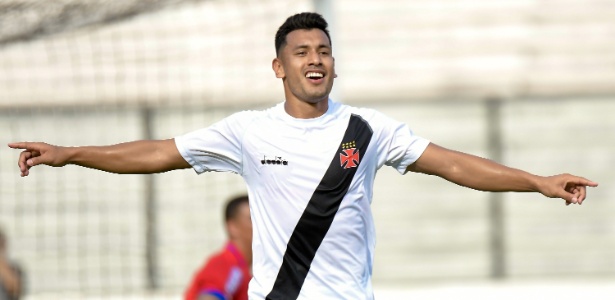 Argentino Andrés Rios fez quatro gols pelo Vasco na temporada de 2018 - Thiago Ribeiro/AGIF