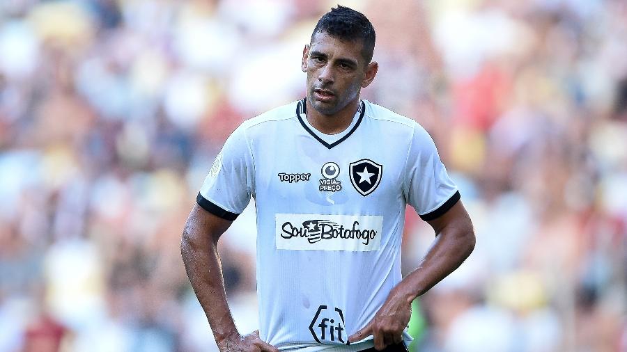 Diego Souza chegou do Botafogo como grande contratação para a atual temporada - Thiago Ribeiro/AGIF