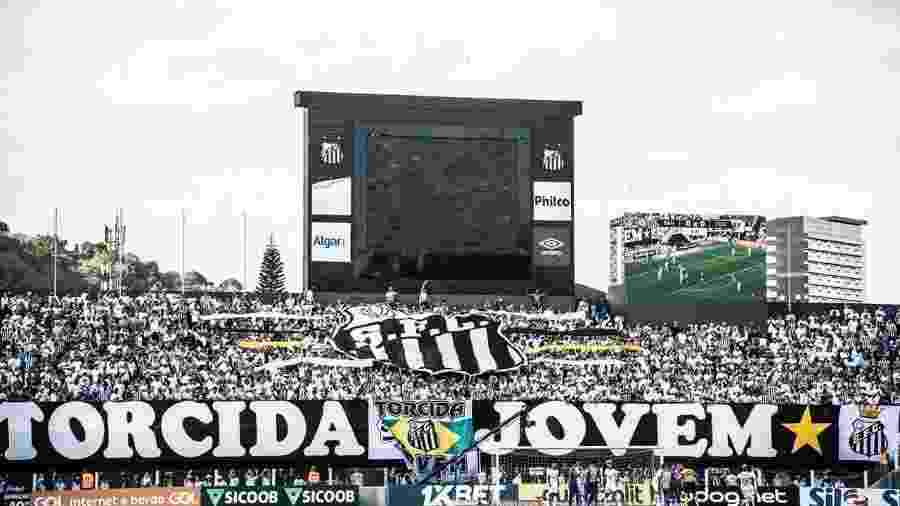 Santos quer aumentar público da Vila Belmiro antes de obra