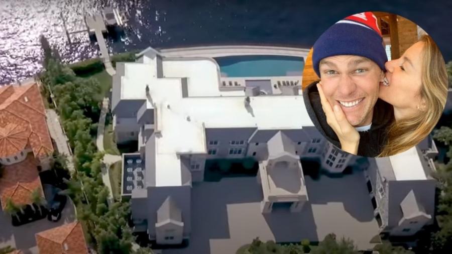 Tom Brady reclama de falta de privacidade em mansão com 27 mil metros quadrados - Instagram/Reprodução