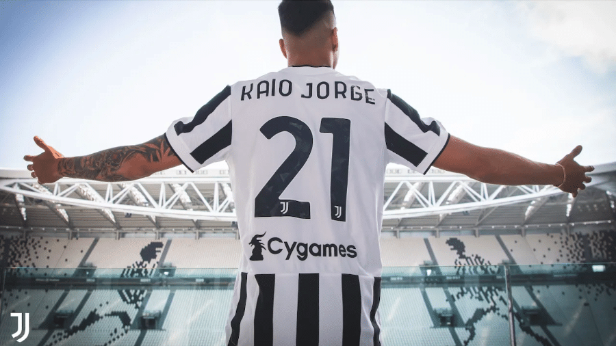 Kaio Jorge, ex-Santos, é o mais novo reforço da Juventus - Divulgação