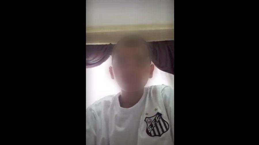 B.N. foi ameaçado por parte da torcida do Santos na Vila Belmiro após pedir camisa de goleiro rival - Instagram / Reprodução