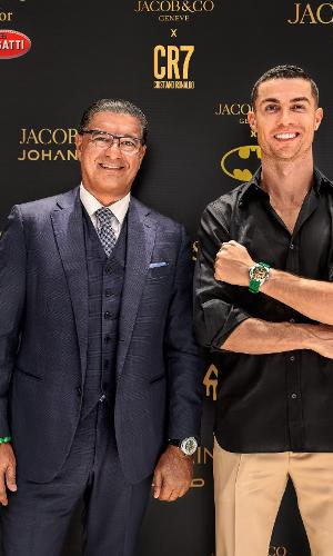 Cristiano Ronaldo virou personagem de uma coleção de relógios da Jacob & Co
