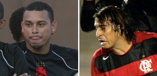 Valdiram e Luizão fizeram história em 2006 por Vasco e Flamengo na Copa do Brasil - Carlos Moraes/Folha de S. Paulo