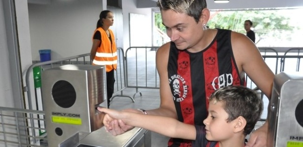 Atlético-PR já utiliza sistema de biometria em seu estádio - Marco Oliveira / Site oficial do Atlético-PR