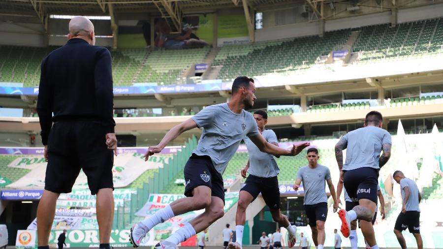 Réver justificou derrota para o Palmeiras por problemas de transição do Atlético-MG - Pedro Souza/Atlético-MG