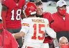 Duelo Brady x Mahomes tem 18 anos de diferença e esboça o futuro da NFL - Cliff Welch/Icon Sportswire via Getty Images