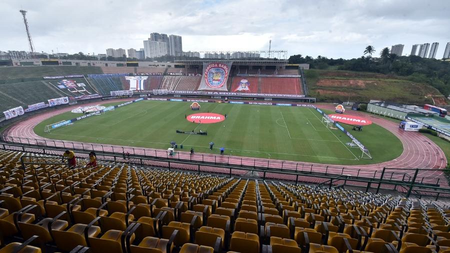Estádio de Pituaçu, palco para Bahia x Corinthians  - WALMIR CIRNE/Estadão Conteúdo